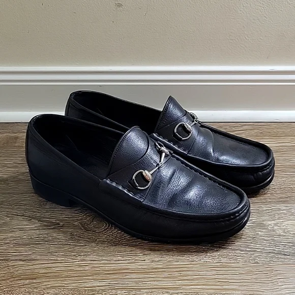 Gucci | Shoes | Gucci Penny Loafer Driver Shoes Black  display picture 2
